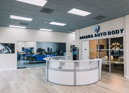 Ariana Autobody reception